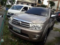 Toyota Fortuner g manual model 2011​ For sale 