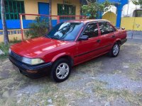 Fresh 1991 Toyota Corolla XL5 Red For Sale 