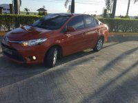 Toyota Vios 1.3E 2015 mdl AT Orange For Sale 