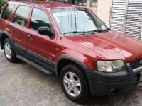 Ford Escape 2.0 AT Top of the Line Red For Sale 