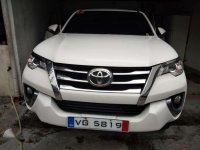 2017 Toyota Fortuner 2.4G automatic diesel newlook WHITE
