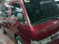 Nissan Urvan 2014model shuttle van manual diesel