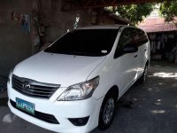 2013 mdl Toyota Innova J manual diesel