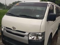 2016 Toyota Hiace Commuter 2.5 diesel manual WHITE