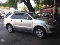 Toyota Fortuner 2012 manual FOR SALE 