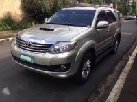 2013 Toyota Fortuner G Diesel AT 4x2 Low Mileage