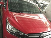 2017 Toyota Innova 2.8E diesel manual RED NEWLOOK