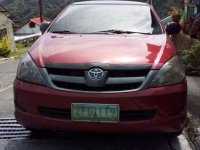 Toyota Innova J 2007 Red Top of the Line For Sale 