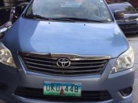 2013 TOYOTA Innova E manual blue FOR SALE