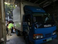 Fresh Isuzu Elf Closed Van Blue Best Offer For Sale