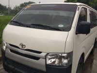 2016 Toyota Hiace commuter 2.5 diesel manual WHITE