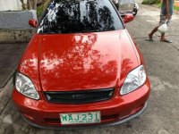 1999 Honda Civic Vti AT Red Sedan For Sale 