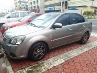 2010 Kia Rio Automatic Beige Sedan For Sale 