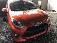 2017 Toyota Wigo 1.0 G Automatic Newlook Orange