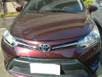 Toyota Vios 2017 Red Sedan For Sale 