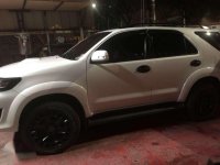 Toyota Fortuner Diesel AT 2014 V White For Sale 