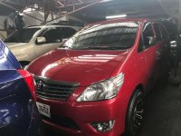 2015 Toyota Innova 2.5J Manual Shift Red Rainy Day Sale