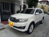 Toyota Fortuner G 2012 AT White For Sale 