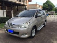 Toyota Innova E Diesel 2011 Beige SUV For Sale 