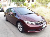 Honda Civic EX 2012 AT Red Sedan For Sale 