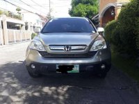 Honda CRV AT 2008 Silver Silver For Sale 