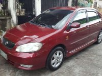 TOYOTA Corolla ALTIS 1.6G 2003 Red For Sale 