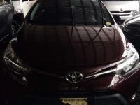 2017 Toyota Vios 1.3E manual BLACKISH RED