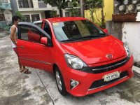 Toyota Wigo G 2016 MT Red HB For Sale 