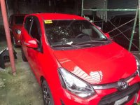 2017 Toyota Wigo 10G dual vvti Automatic Red Rainy Day Sale