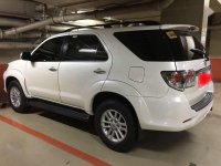 2014 Toyota Fortuner White Pearl SUV For Sale 