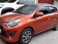 2017 Toyota Wigo 1.0G Automatic Gasoline Orange Metallic 4tkms