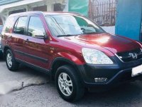 Honda CRV 2002 MT Red SUV For Sale 