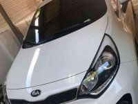 2013 Kia Rio White Hatchback For Sale 