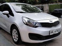 2015 Kia Rio EX 1.2 M-T Silver Sedan For Sale 