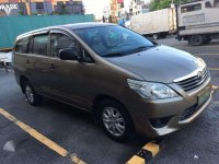 Toyota Innova E 2013 AT Brown For Sale 