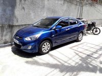 Hyundai Accent 2017 Automatic Blue For Sale 