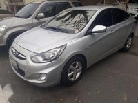 Hyundai Accent Gas 2011 Silver Sedan For Sale 