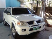 2005 Mitsubishi Montero 4x4 AT White For Sale 