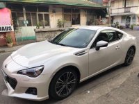 2013 BRZ Subaru White Coupe Very Fresh For Sale 