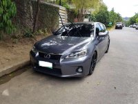 Lexus CT200h 2013 AT Gray Hatchback For Sale 