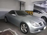 Mercedes Benz SLK 200 AT Silver For Sale 