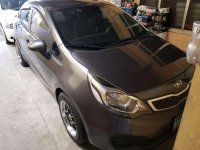 Kia Rio 2012 Automatic Sedan Gray For Sale 