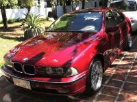 BMW 523i 1997 Red Sedan Well Maintained For Sale 