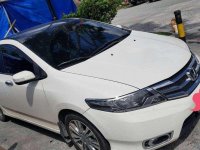 Honda City 1.5E AT 2013 White Sedan For Sale 