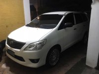 2014 Toyota Innova J Manual White For Sale 