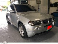 BMW X3 3.0 Gas V6 AT Silver SUV For Sale 