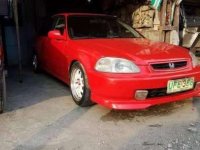 Honda Civic VTi AT 1996 Red Sedan For Sale 