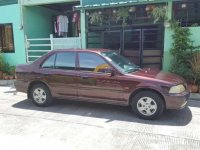 Honda City 1999 Model Red Sedan For Sale 