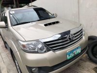 2014 Toyota Fortuner for sale