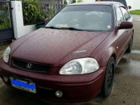 1996 Honda Civic Lxi MT Red Sedan For Sale 